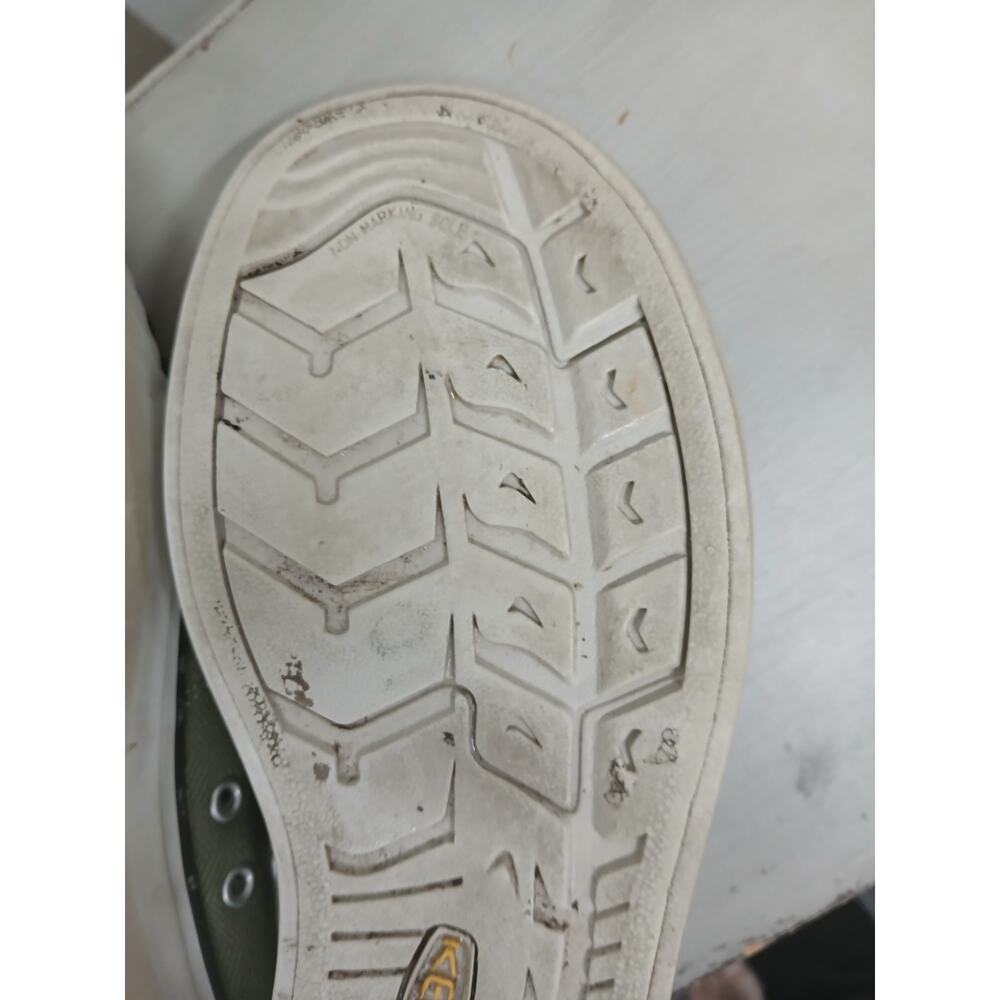KEEN Women's Elsa Canvas Sneakers size 8 olive green - Picture 10 of 10
